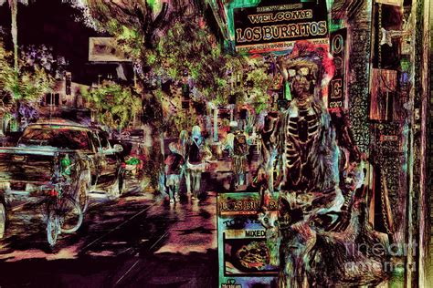 Death Looms Around The Corner Digital Art By Davy Cheng Fine Art America