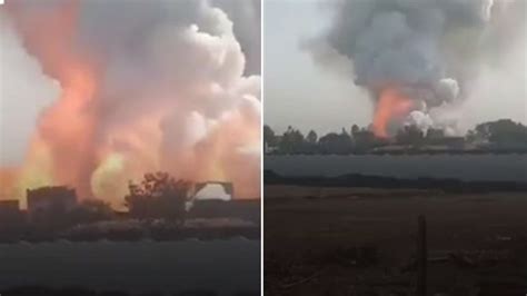 Devastating Explosion Rips Through Fireworks Factory In India