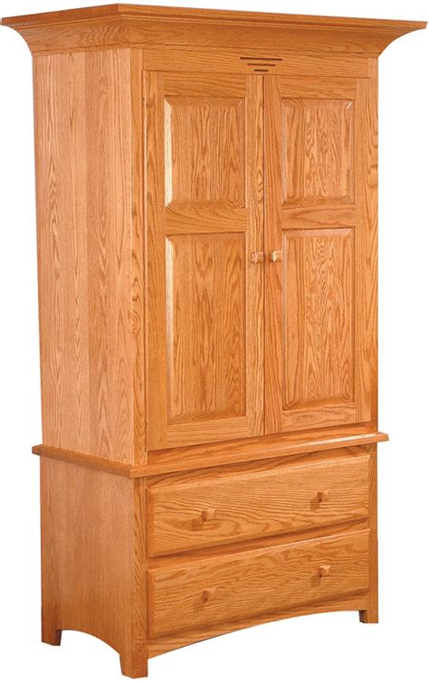 Classic Shaker Armoire by DutchCrafters Amish Furniture