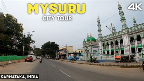 Mysore 4k Ashoka Road St Philominas Cathedral Masjid E Azam