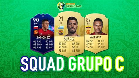 It was held in brazil and took place between 14 june and 7 july 2019 at 6 venues across the country. EQUIPOS COPA AMÉRICA BRASIL 2019! | GRUPO C | FIFA 19 ...