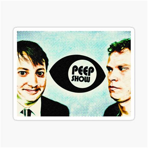 Peep Show Mark And Jez Sticker For Sale By Whiskeysparkle Redbubble
