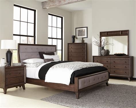 Luxury bedroom design hotel room design modern interior design dressing table design suites home decor bedroom. Bingham Brown Oak Panel Bedroom Set from Coaster | Coleman ...