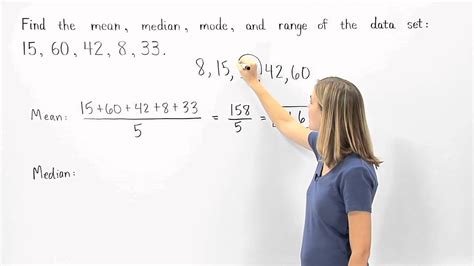 What does it mean 't' and 'z'? Central Tendency | Mean Median Mode Range | MathHelp.com ...