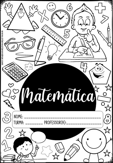 Introduzir 83 Imagem Desenhos Para Capa De Trabalho De Matematica Br