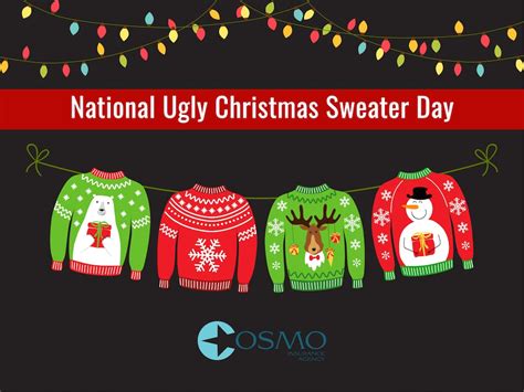 National Ugly Christmas Sweater Day Best Nj Insurance