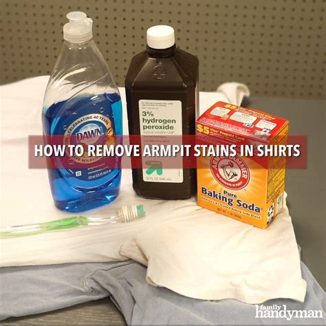 How To Remove Armpit Stainsarmpit Remove Stains Remove Armpit