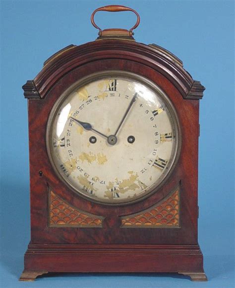 Mahogany And Bronze Fusee Bracket Clock Price Guide