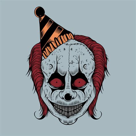 A wide variety of killer clown options are available to you, such as feature, holiday. Illustartion Van Beeldverhaal Enge Clown Vector ...