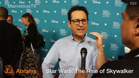Director J J Abrams Star Wars The Rise Of Skywalker Youtube