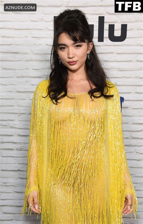 Rowan Blanchard Sexy Seen Flaunting Her Hot Figure In A See Through Dress At The Crush Premiere