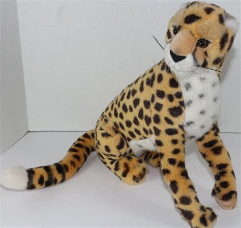 Kandm International Wild Republic Cheetah Poseable Legs Stuffed Plush