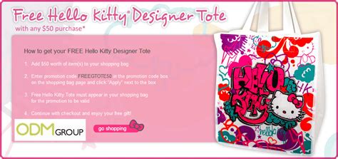 Sanrio Gwp Hello Kitty Designer Tote Bag