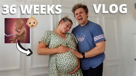 36 weeks pregnant vlog james and carys youtube