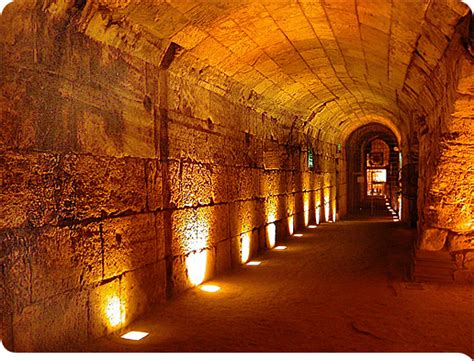 Western Wall Tunnel Temple Mount