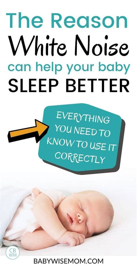 Benefits Of White Noise For Baby Sleep Babywise Mom Baby Sleep