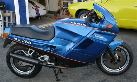Blue By You 1988 Ducati Paso 750 Rare Sportbikes For Sale