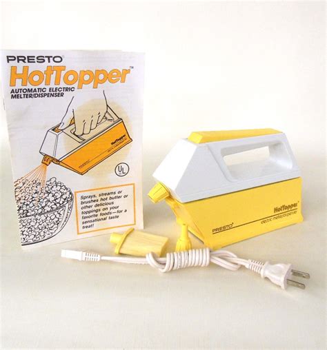 Presto Hot Topper Electric Butter Melter Dispenser Used