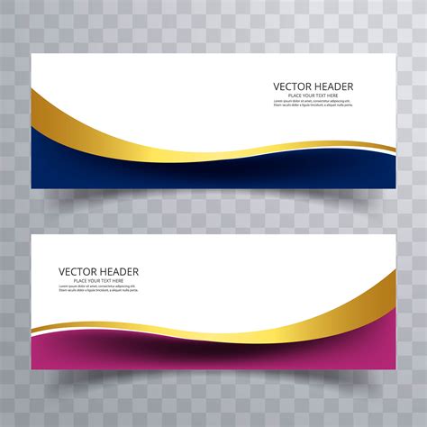 Abstract web banner design background or header Templates with w 245073