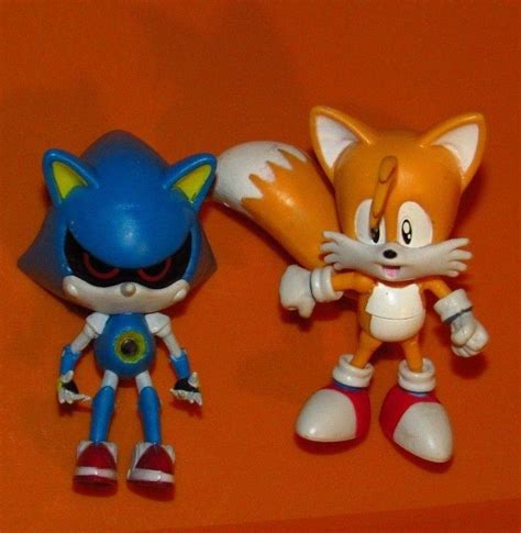 Sonic The Hedgehog Jazwares 3 Classic Tails And Mini Morphed Metal
