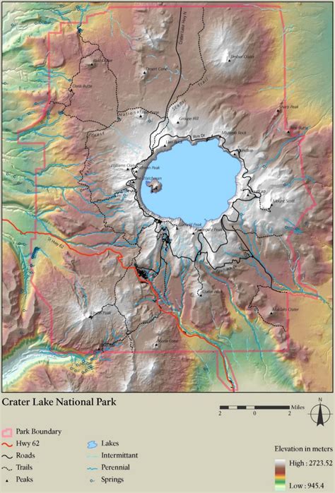 Crater Lake Maps Just Free Maps Period