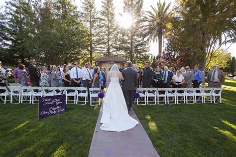 Outdoor Wedding Ceremony Venue Sacramento California Croatian Ameri