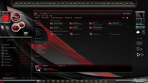 All Themes For Windows 7 Soft Red Theme For Windows 7