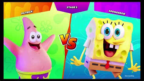Nickelodeon All Stars Brawl Arcade Mode 7 Patrick Youtube
