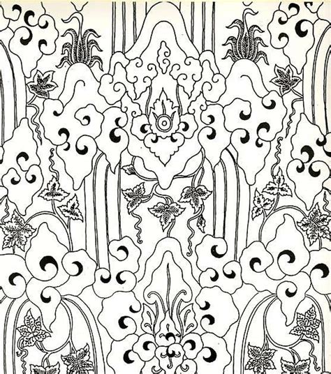 Sketsa gambar batik untuk membuat batik batikkuclub via batikku.club. Motif Batik Hewan Hitam Putih - Batik Indonesia