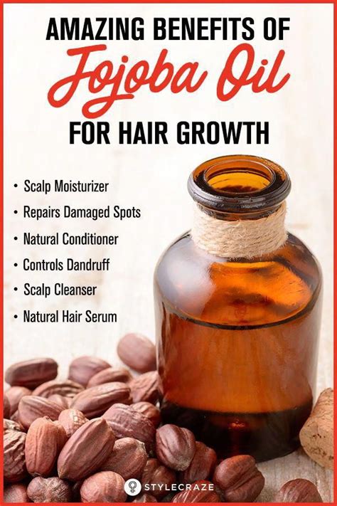 Its smooth and greasy texture spreads easily and hydrates hair. Amazing Benefits Of Jojoba Oil For Hair Growth in 2020 ...