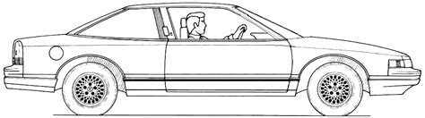 Cutlass Car Coloring Pages