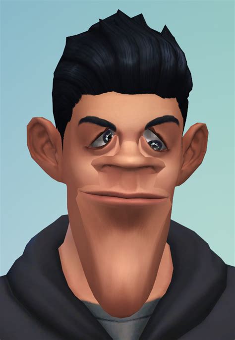 Head Scalp Slider The Sims 4 Skin Sims Sims 4