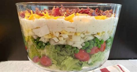 10 Best 7 Layer Salad With Peas Recipes Yummly