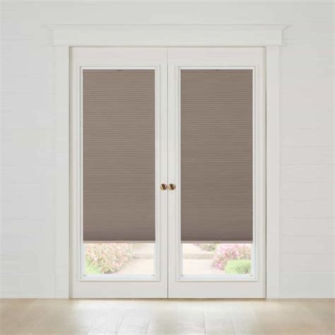 French Door Blackout Cellular Shades French