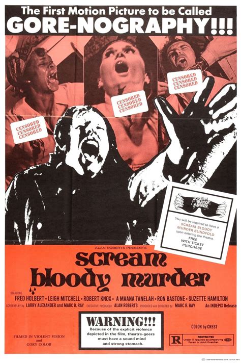 Scream Bloody Murder Aka Matthew 1973 Black Horror Movies