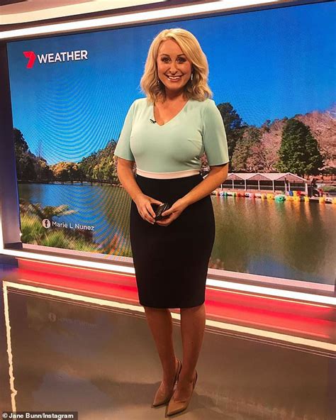 The Unique Quality About Weather Girl Jane Bunn That Has Made Her A Huge Star Daily Mail Online