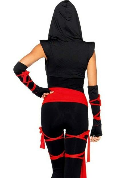 Deadly Ninja Costume Womens Ninja Costume Ninja Bodysuit