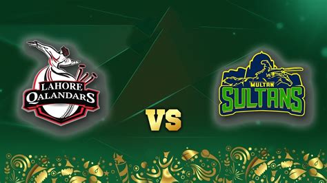 Psl Live Lahore Qalandars Vs Multan Sultans Match 33 Hbl Psl 2020