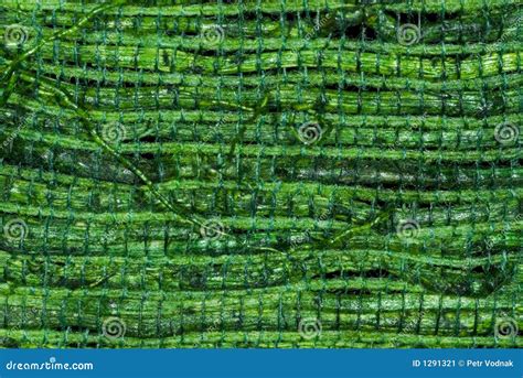 Green Woven Straw Stock Image Image Of Cross Detail 1291321