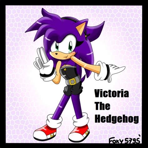 Victoria The Hedgehog Sonic Girl Fan Characters Fan Art 16827351