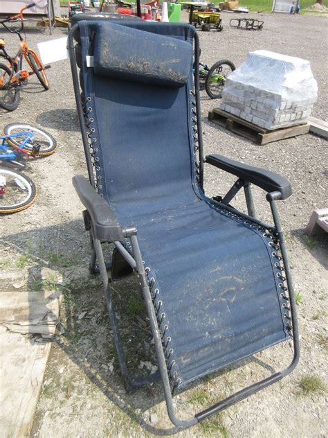 Anti gravity lounge chair fleet farm, description: Albrecht Auctions | Anti-Gravity Chair