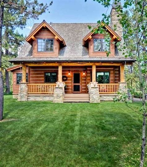 Favorite Log Cabin Homes Plans Design Ideas Frugal Living Small Log