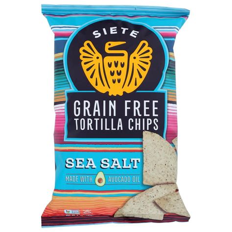 siete sea salt grain free tortilla chips 5 oz bags 12 pack pack of 12