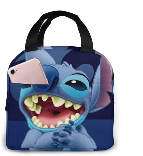 Lilo Stitch Insulated Lunch Bag Tote Reusable Picnic Lunch Cooler Bag Travel Work