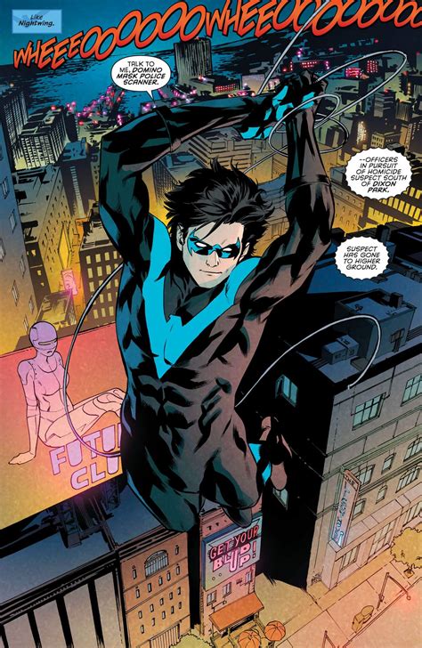 Gwendolyn In Nightwing Comic R Rickandmorty