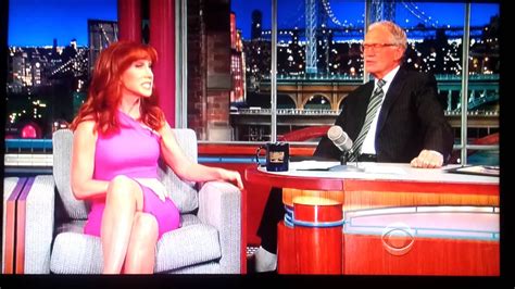 Kathy On David Letterman Youtube