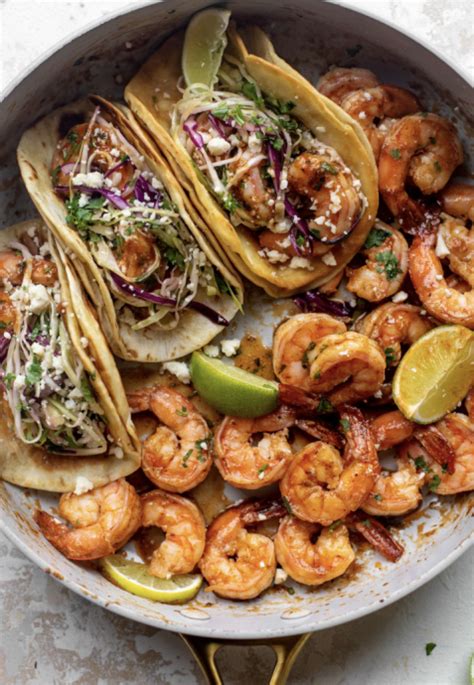 Honey Chipotle Shrimp Tacos — Recipes