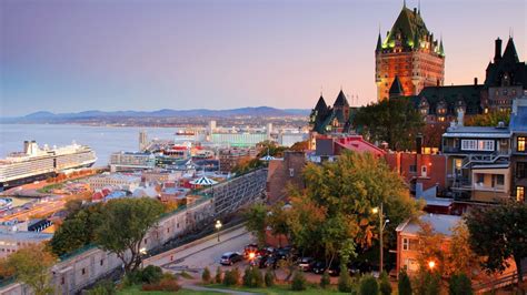 Quebec City And Port Wallpaper For 1920x1080