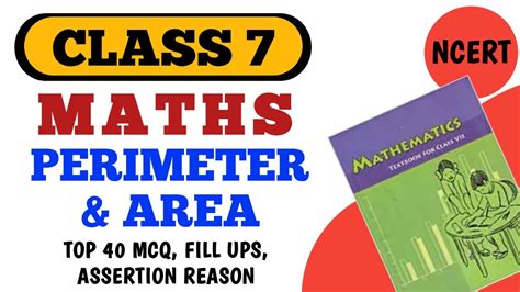 Best Mcq Class 7 Perimeter And Area Perimeter And Area Class 7