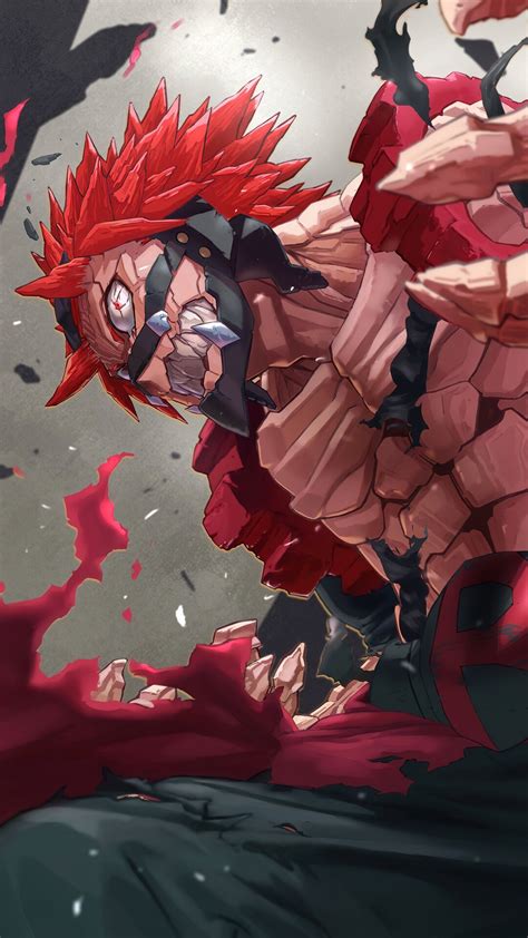 1384971 Eijiro Kirishima Red Riot My Hero Academia Anime Boko No